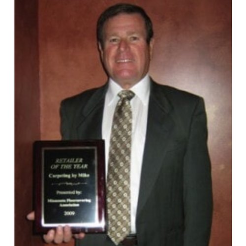Mike Faust - Retailer of the year | Carpeting by Mike Inc. | Somerset, WI