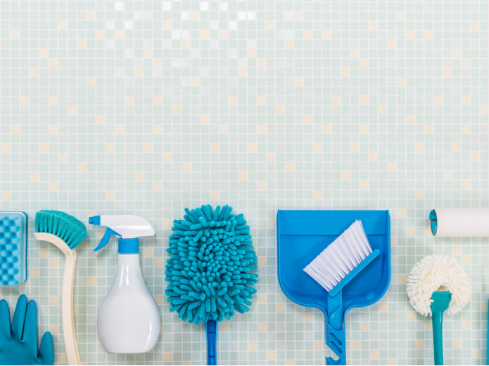 CLEANING SUPPLIES FOR STONE TILES